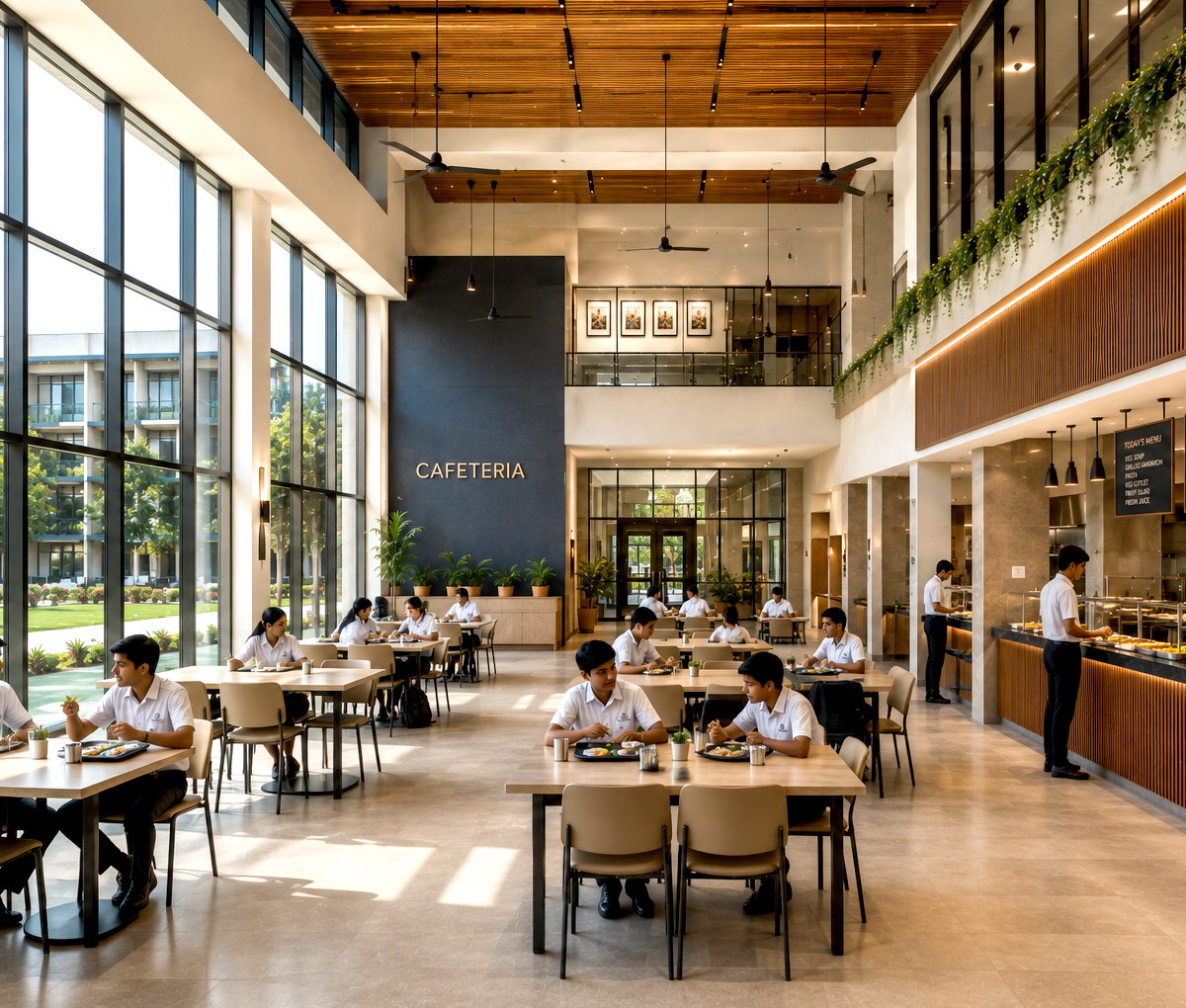 Zone C : Mess Facility and Hostel Kitchen